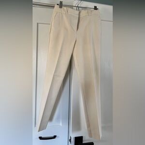 Hugo boss womens cream slim fit slacks women’s 2